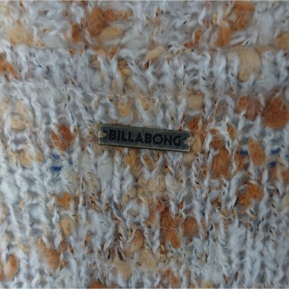 Billabong Catch Up Shaker Stitch V-Neck Cardigan, Size Large - Picture 2 of 6